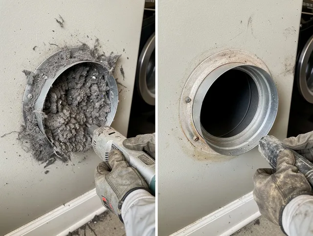 Professional clogged vent cleaning by Hopkinton Dryer Vent Cleaning in Hopkinton