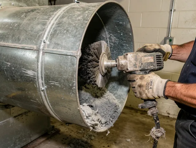 Industrial-grade dryer vent cleaning by Hopkinton Dryer Vent Cleaning in Hopkinton