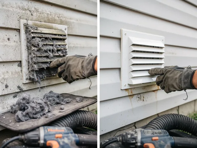 Residential dryer vent cleaning by Hopkinton Dryer Vent Cleaning in Hopkinton